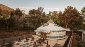 Mongolian Crafted Yurt with Private Spa and Spectacular Views